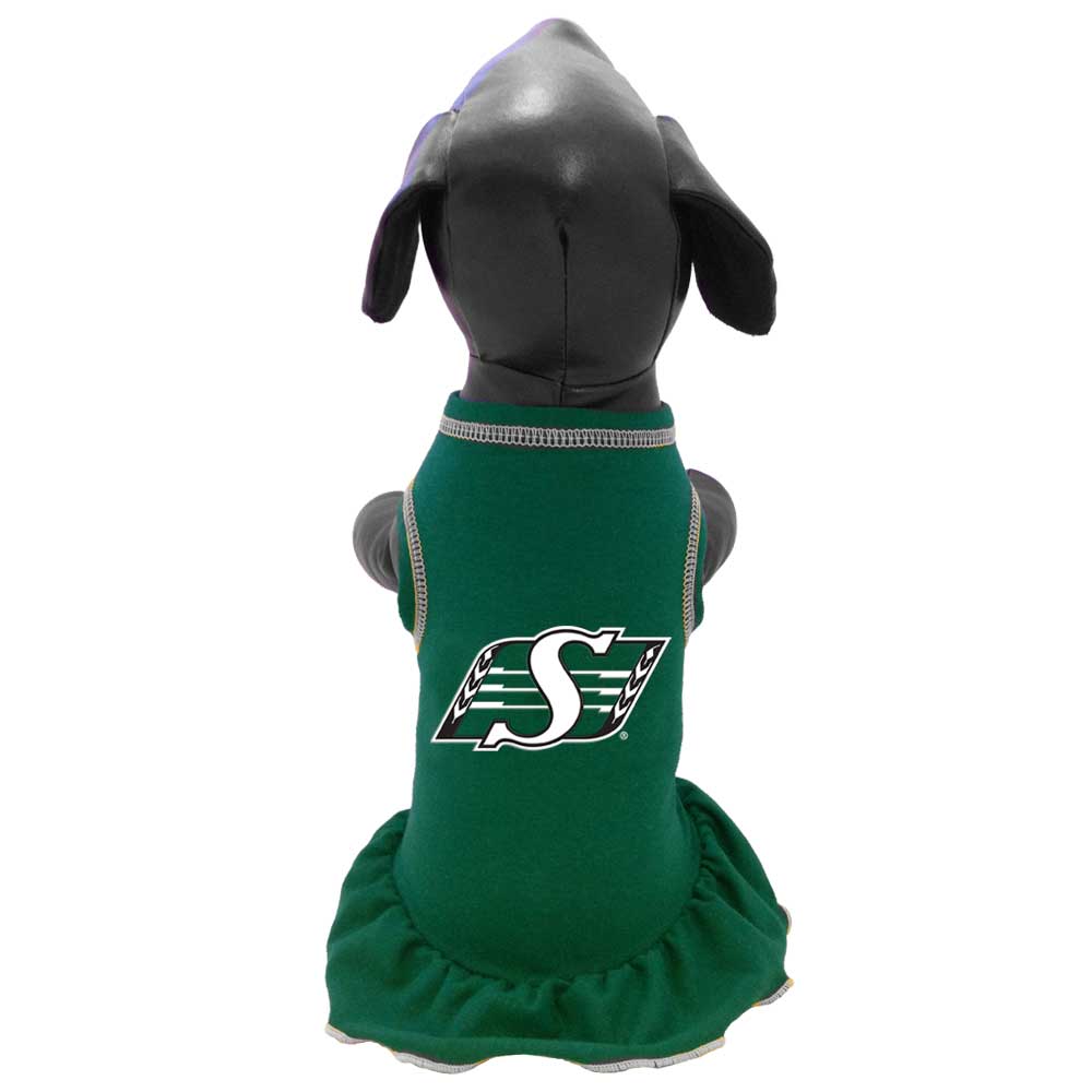 Team Color Small The Sports Vault CFL Saskatchewan Roughriders Pet Jersey