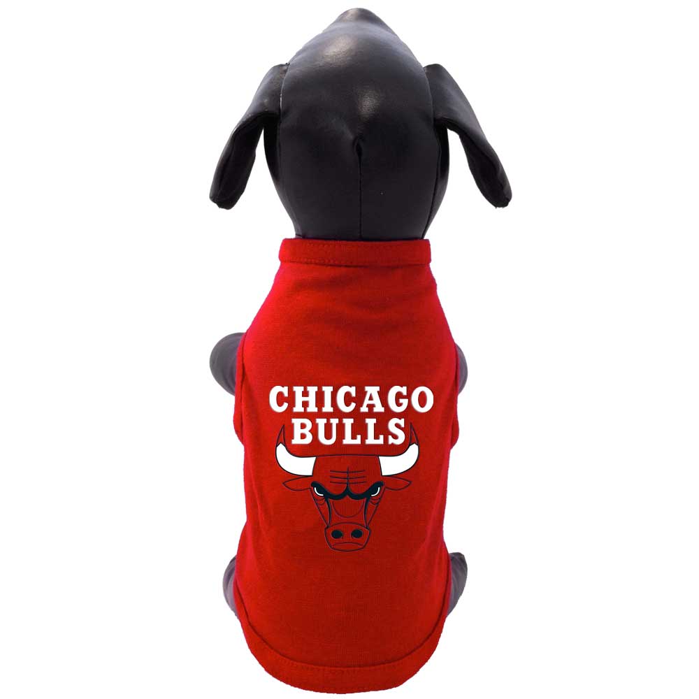 chicago bulls pet jersey