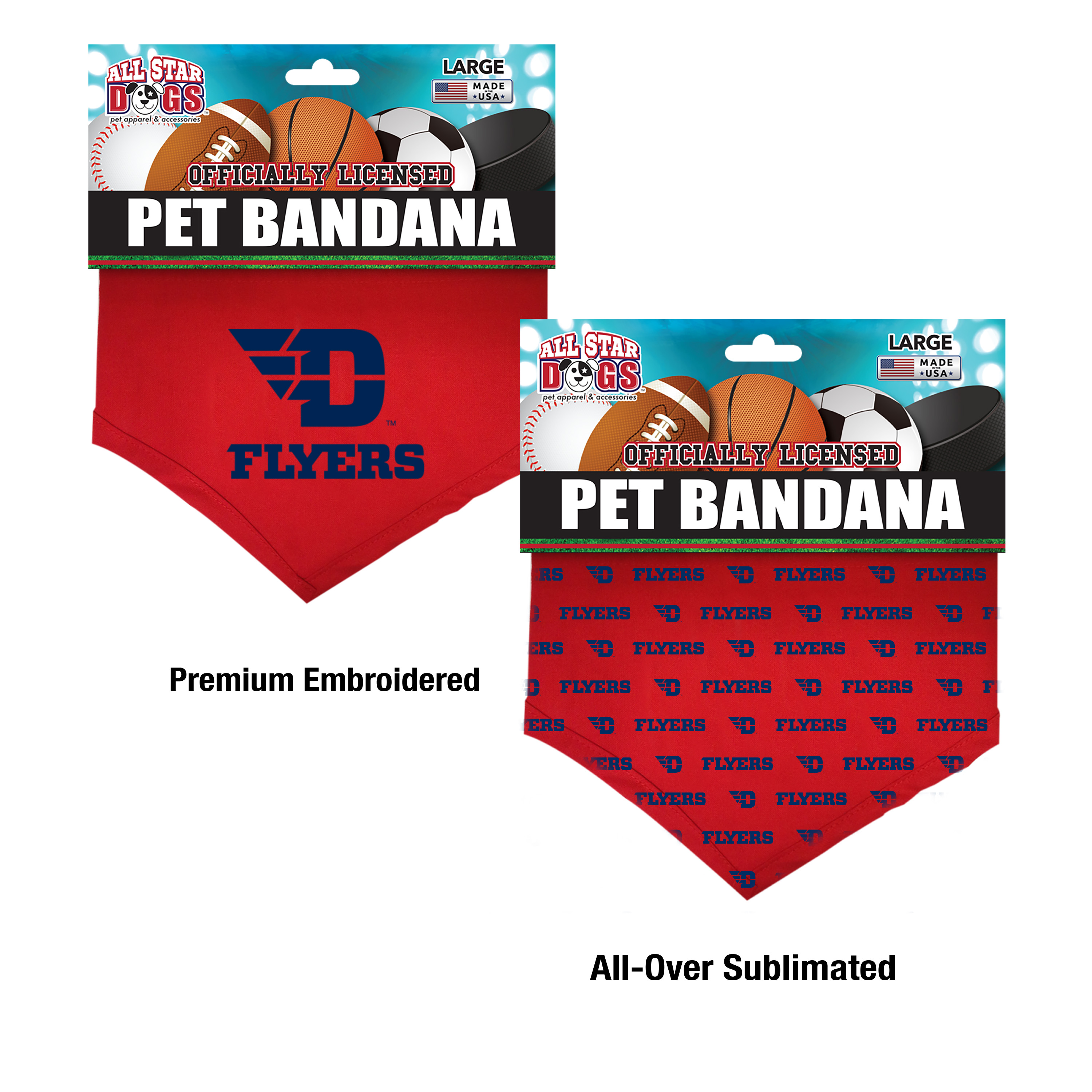 all star dogs university of dayton flyers pet apparel and accessories daytoh flyers
