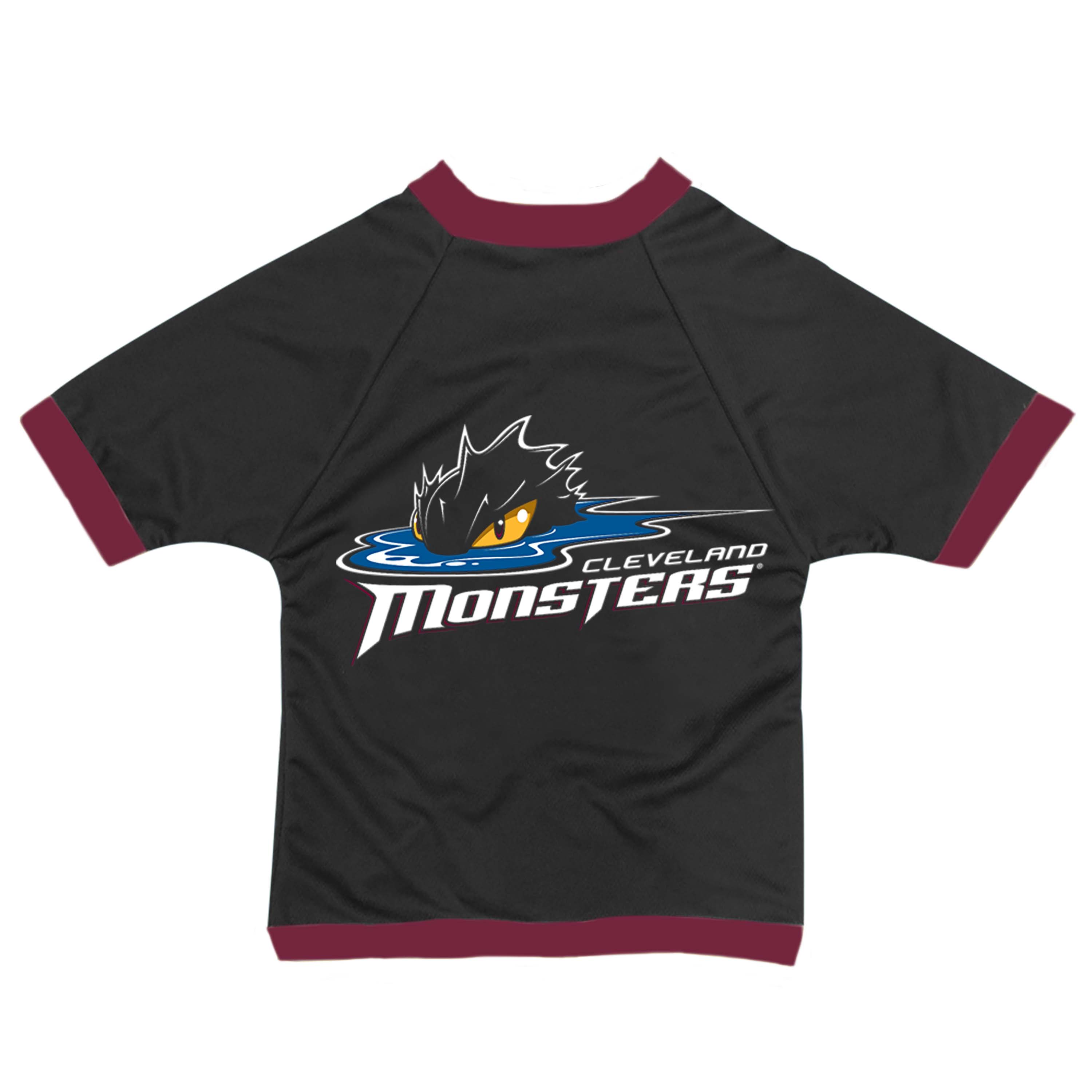 LAKE ERIE CLEVELAND MONSTERS STITCHED HOCKEY JERSEY 2XL