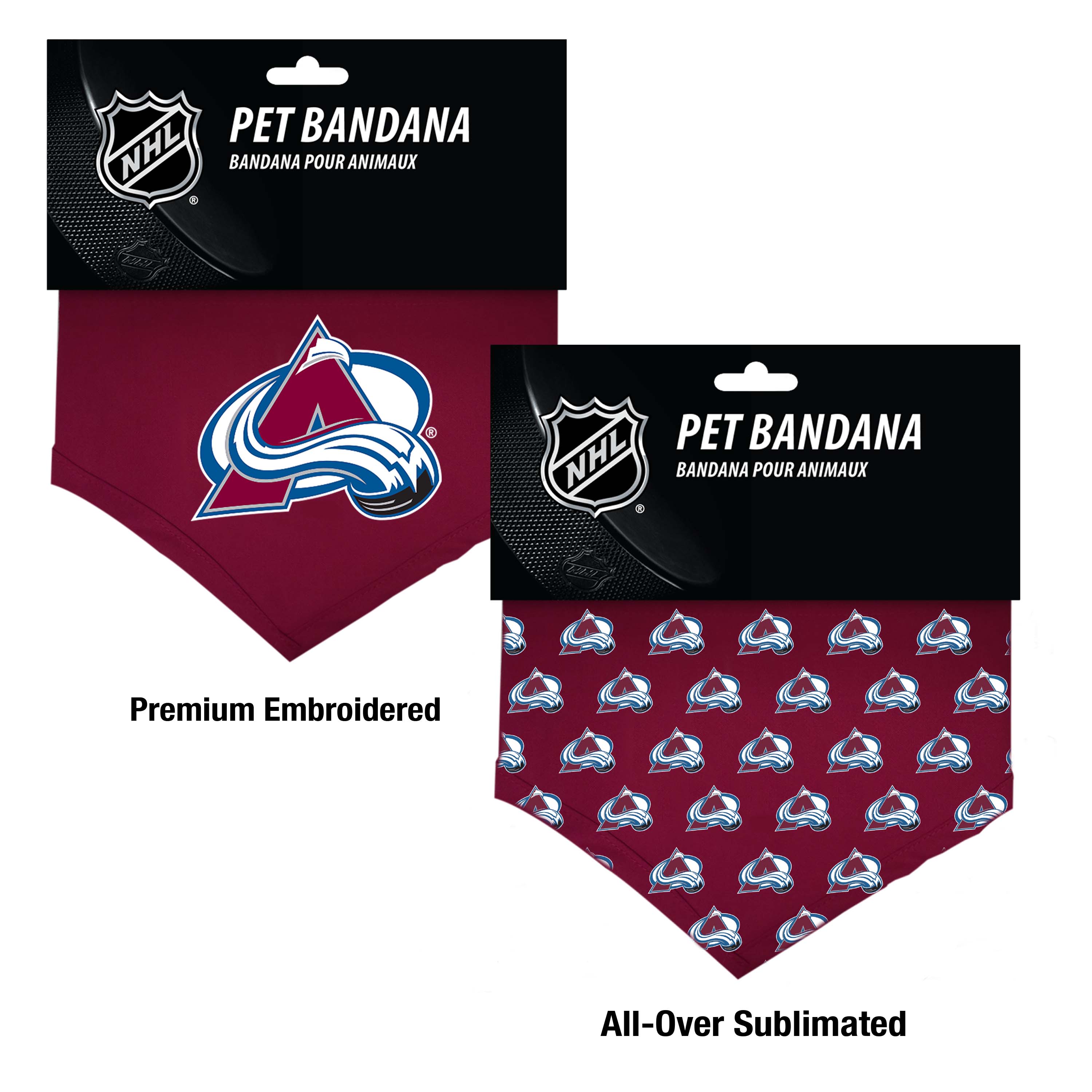 All Star Dogs Colorado Avalanche Pet Mesh Sports Jersey, Large