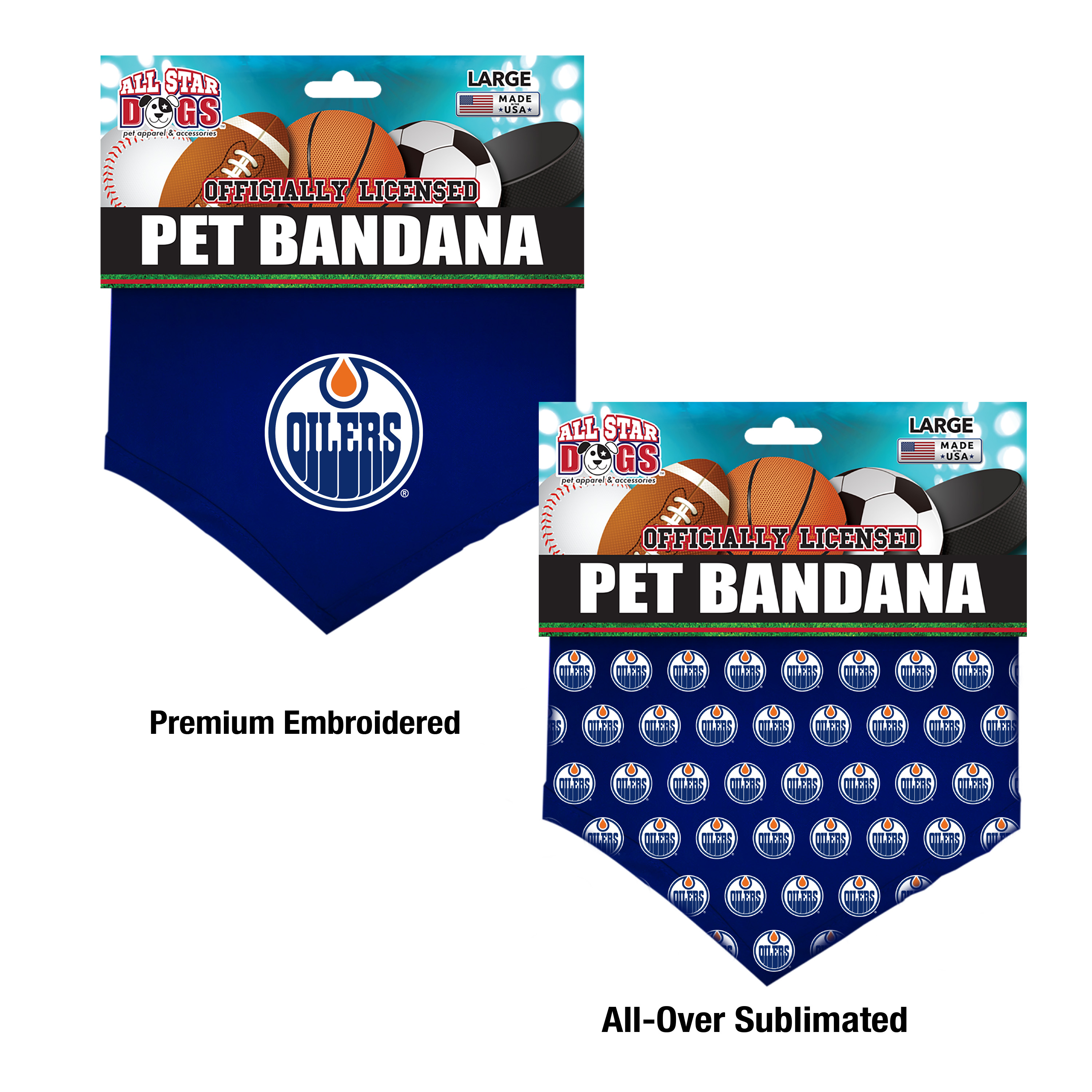 All Star Dogs: Edmonton Oilers Pet Products