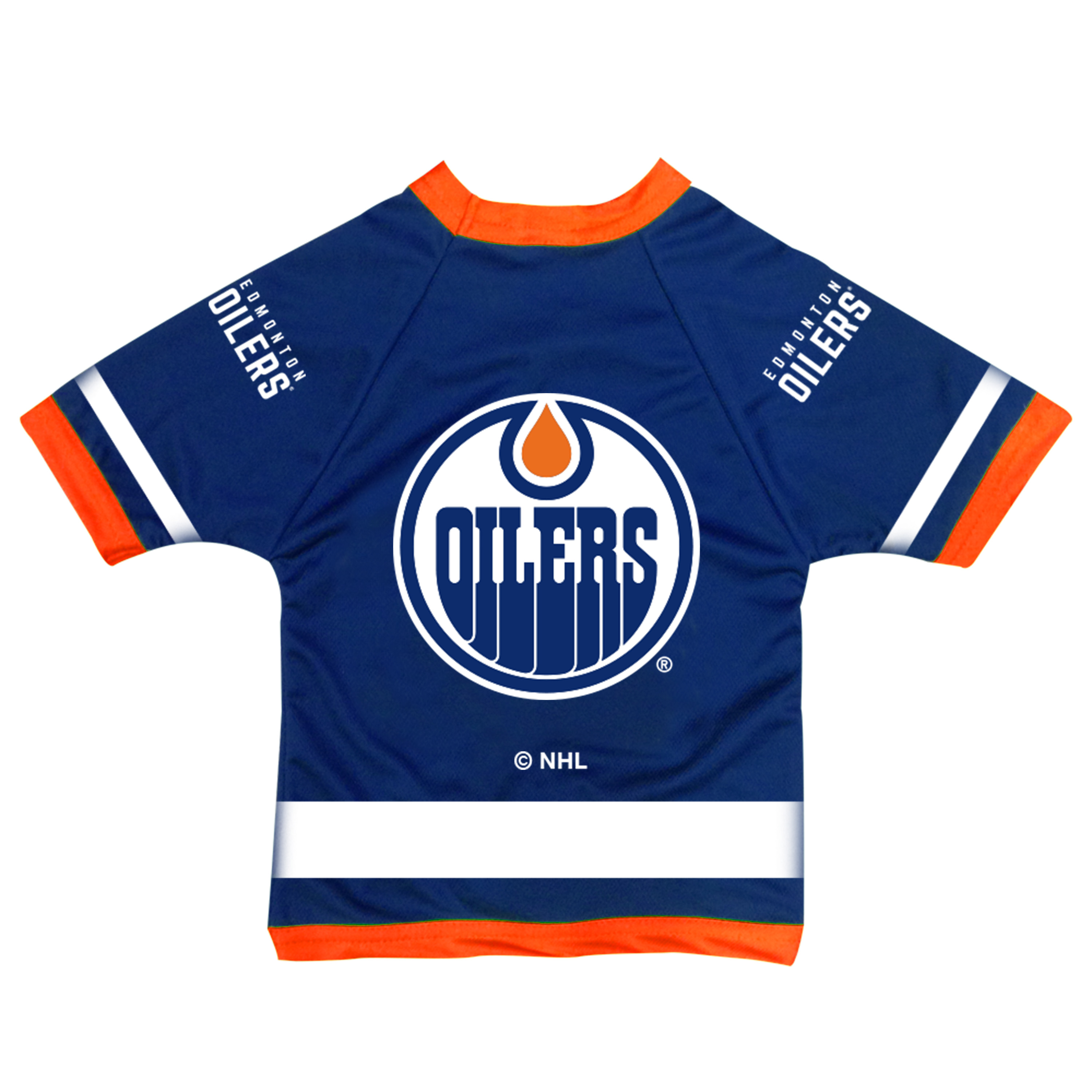 Edmonton Oilers logo jersey