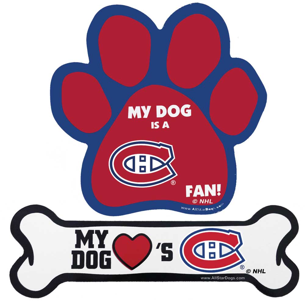 Buy Montreal Canadiens Ribbon Dog Collar Online