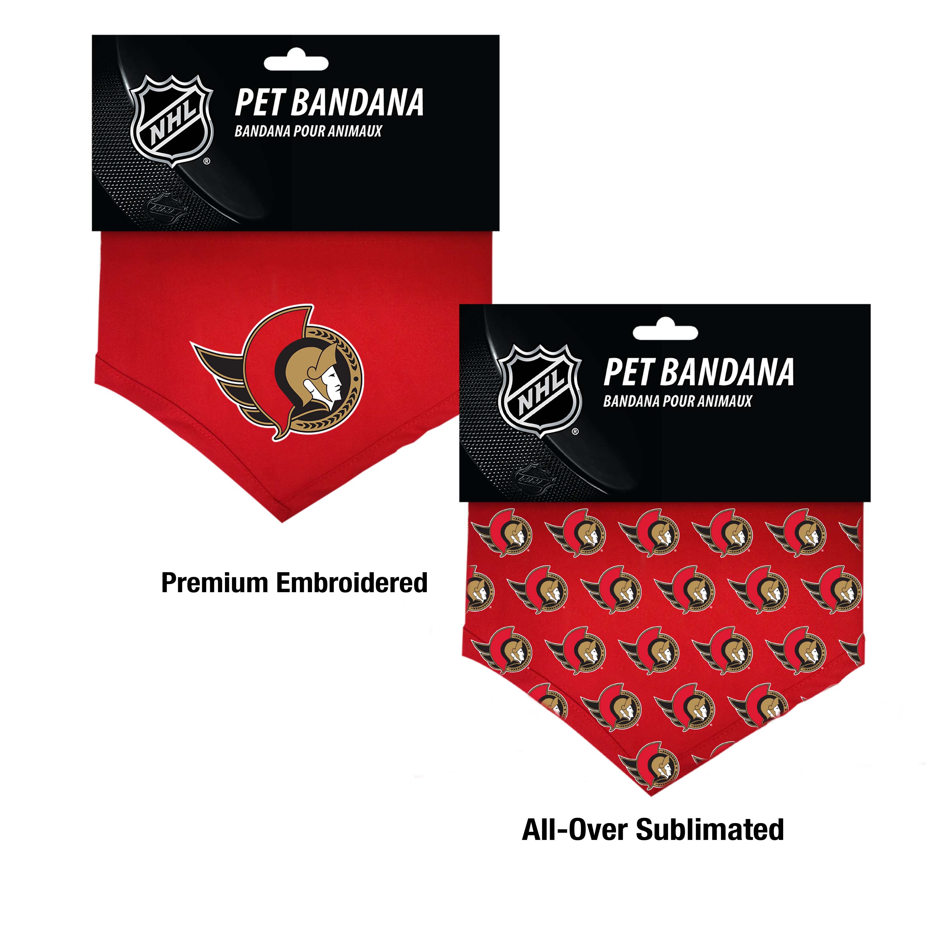 NHL Ottawa Senators Hooded Dog Sweater – PetMax