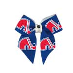 Quebec Nordiques Hair Bow