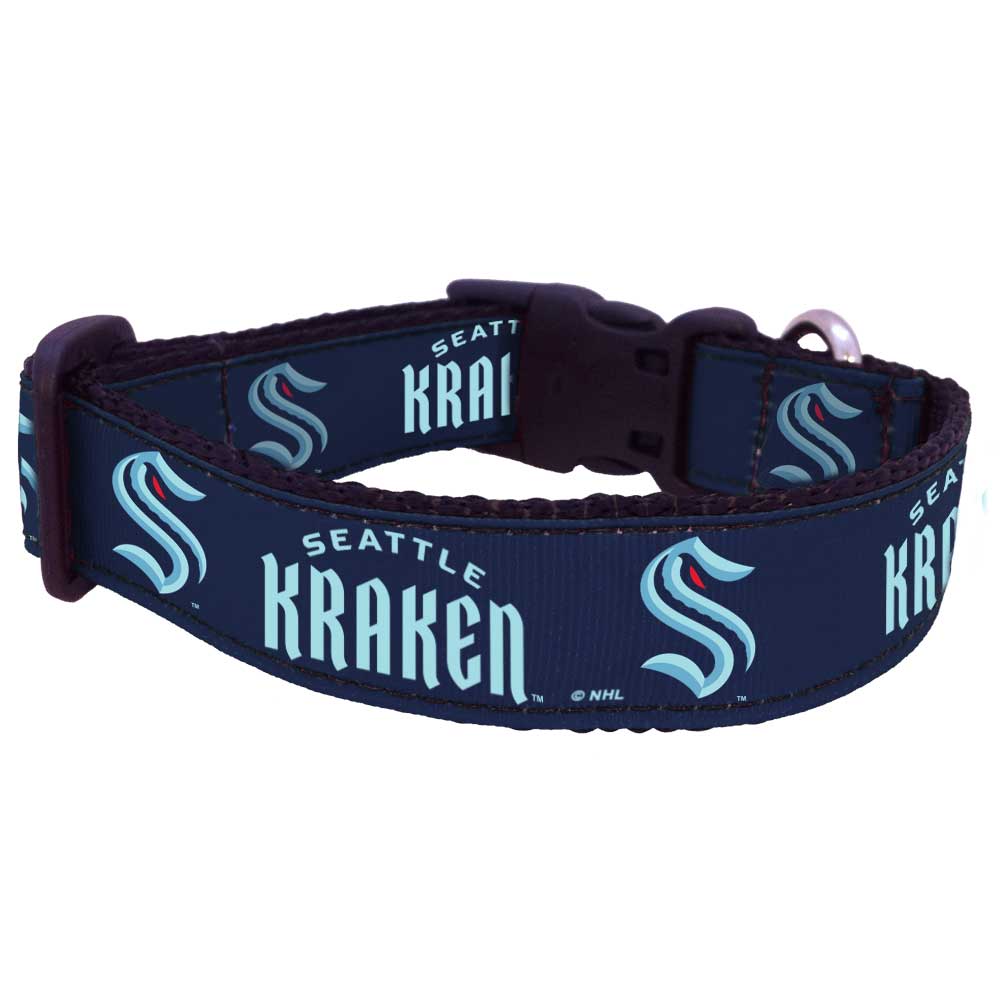 Puppies Of The Kraken Pet Bandana Collar In Deep Sea Blue - Shop