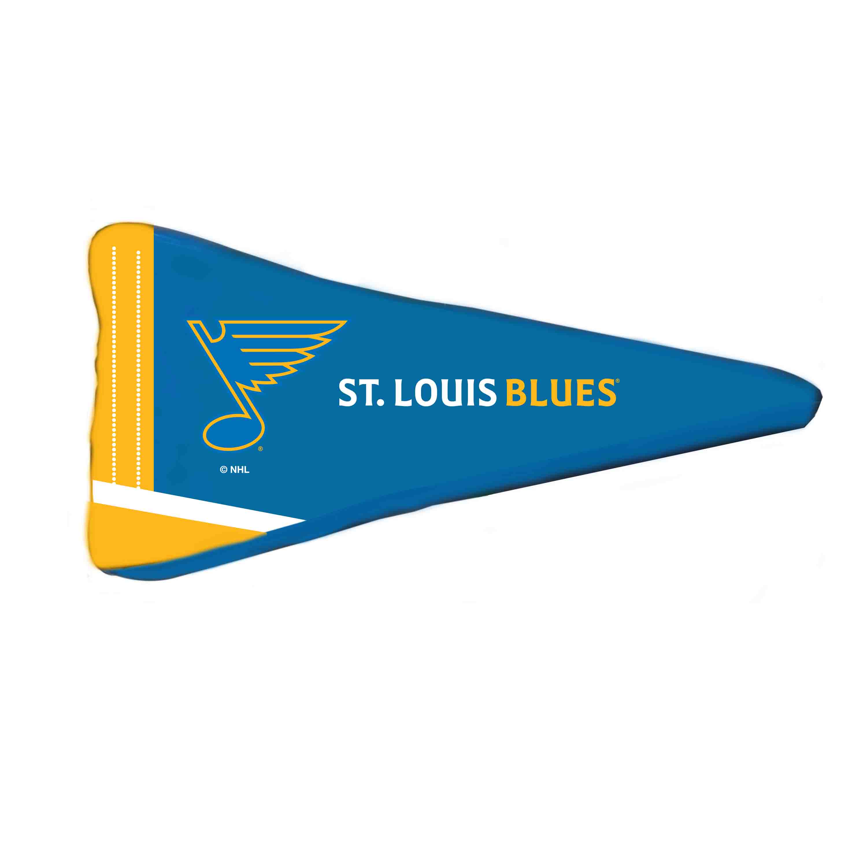 Porte-clés Toupie St Louis Blues LNH - WinCraft, Logo Double Face, Bleu