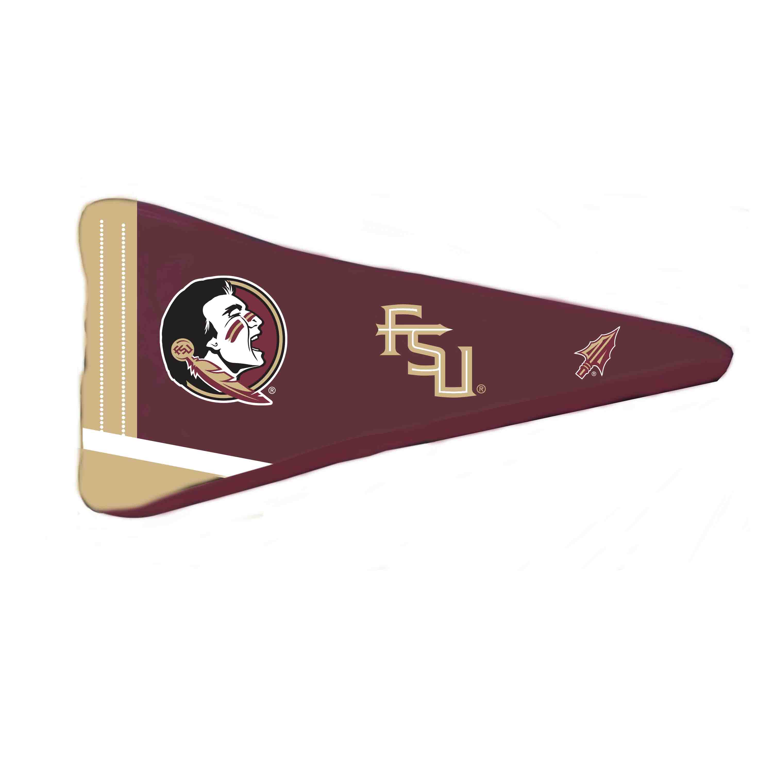 NCAA Florida State Seminoles Hundeshirt – Baumwoll-Lycra Kapuzenshirt Mit Besticktem Logo Für Hunde, Maschinenwaschbar
