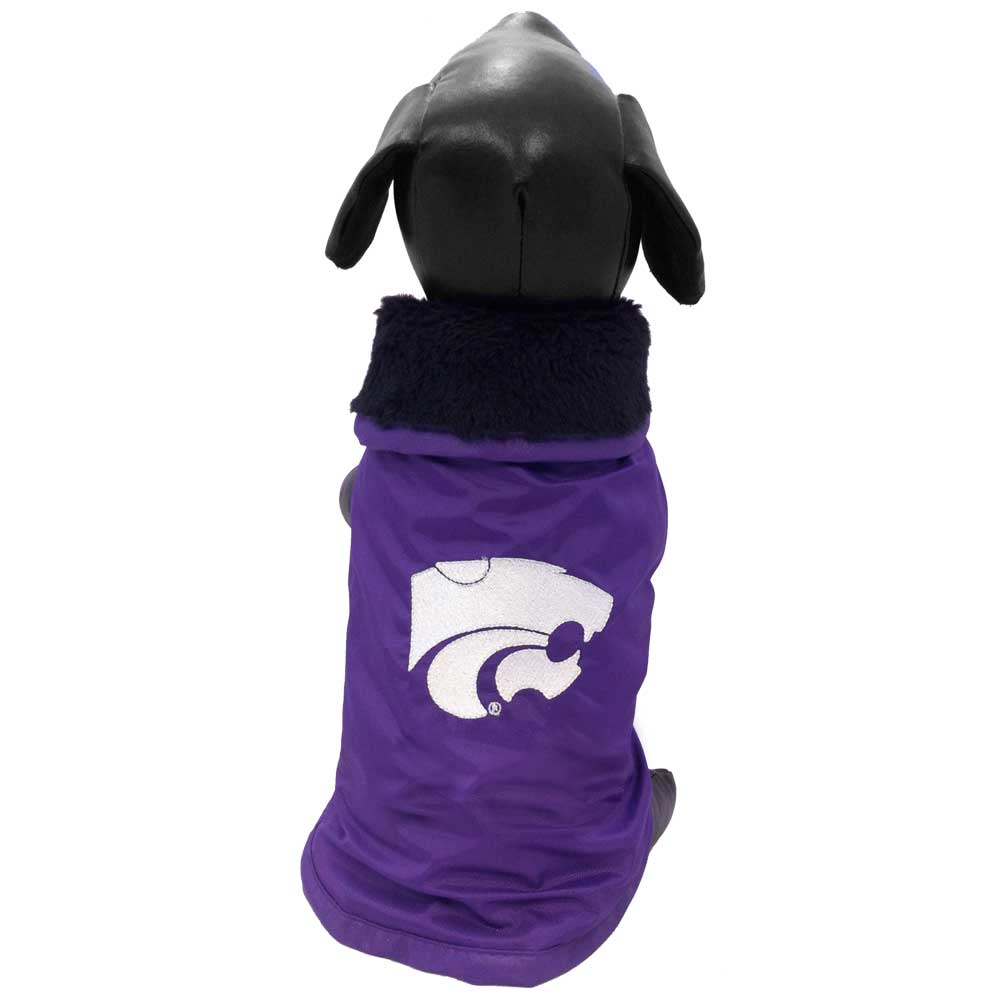 NCAA Team Pet Clothing NCAA Kansas State Wildcats Pet Jersey Medium - Team Color Stretch Pet Clothing Team Spirit Pet Wear