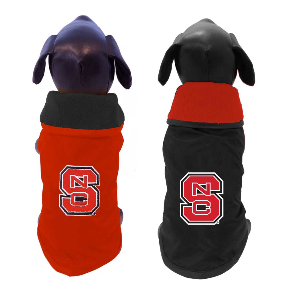 All Star Dogs NCAA Cornell Big Red Hundemantel – Polarfleece, Doppellagig, Mit Klett, Gesticktem Logo
