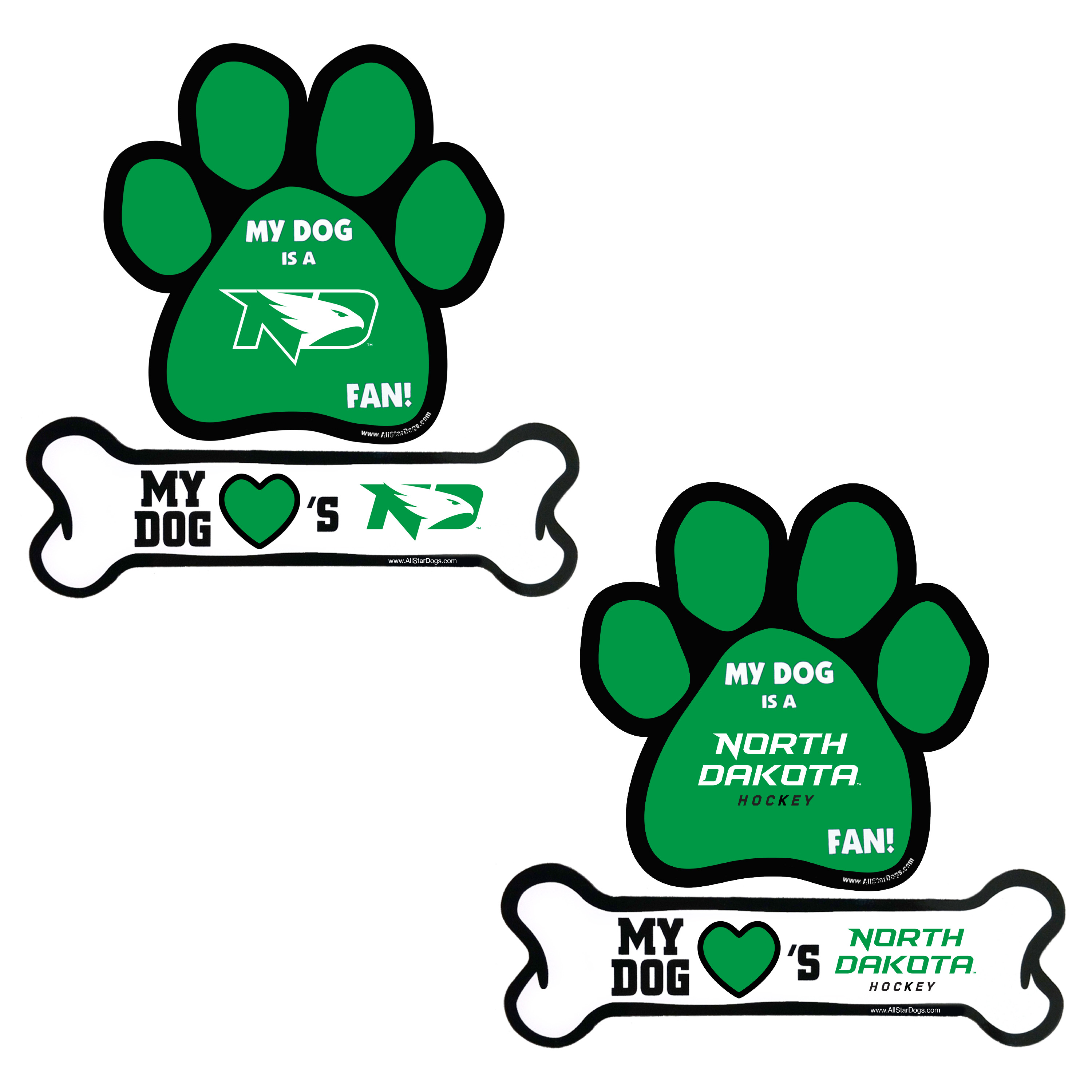 All Star Dogs:University of North Dakota Fighting Hawks Pet apparel and  accessories