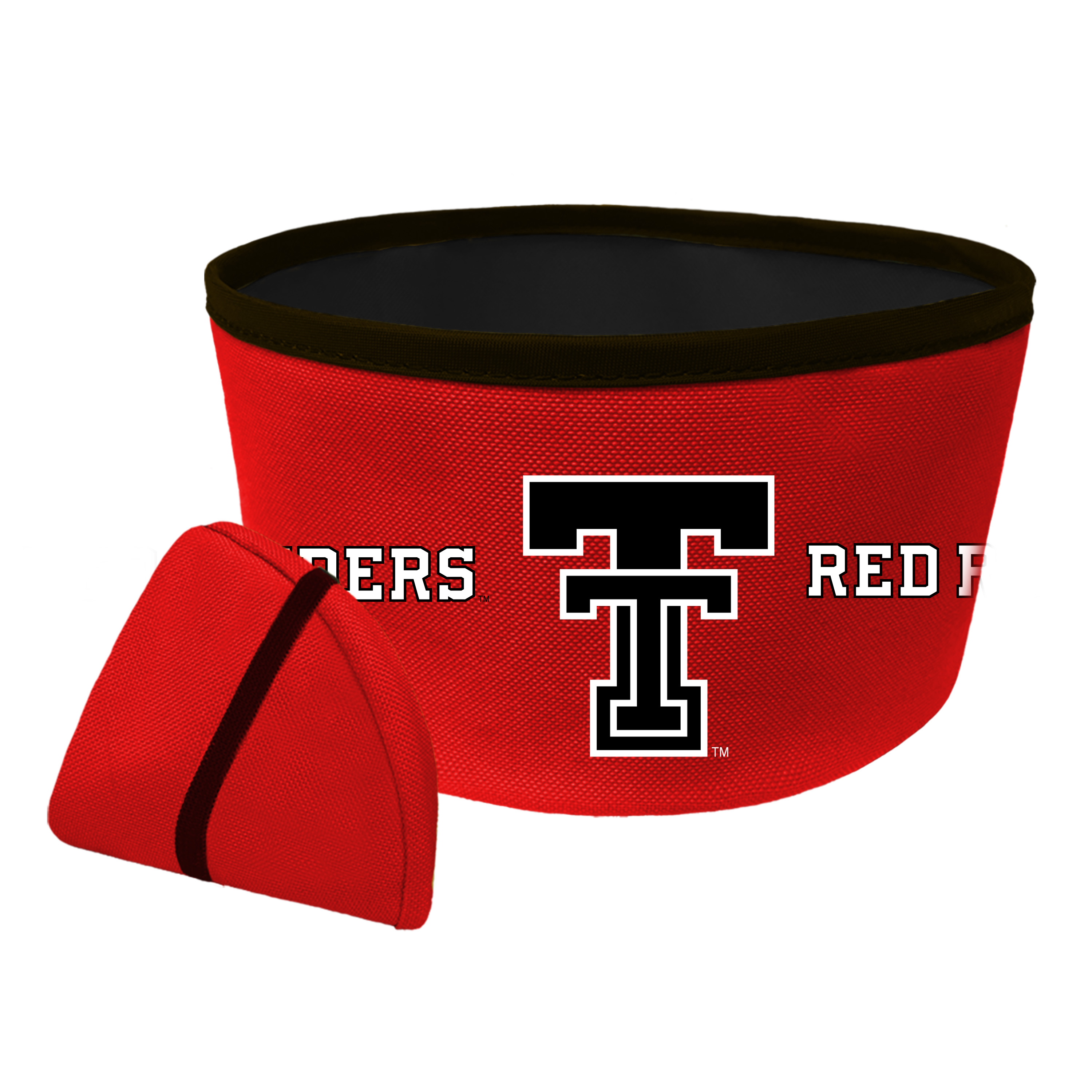 All Star Dogs NCAA Texas Tech Hundeleine – Teamfarben Rot/Schwarz, In Größe Groß Für Hunde