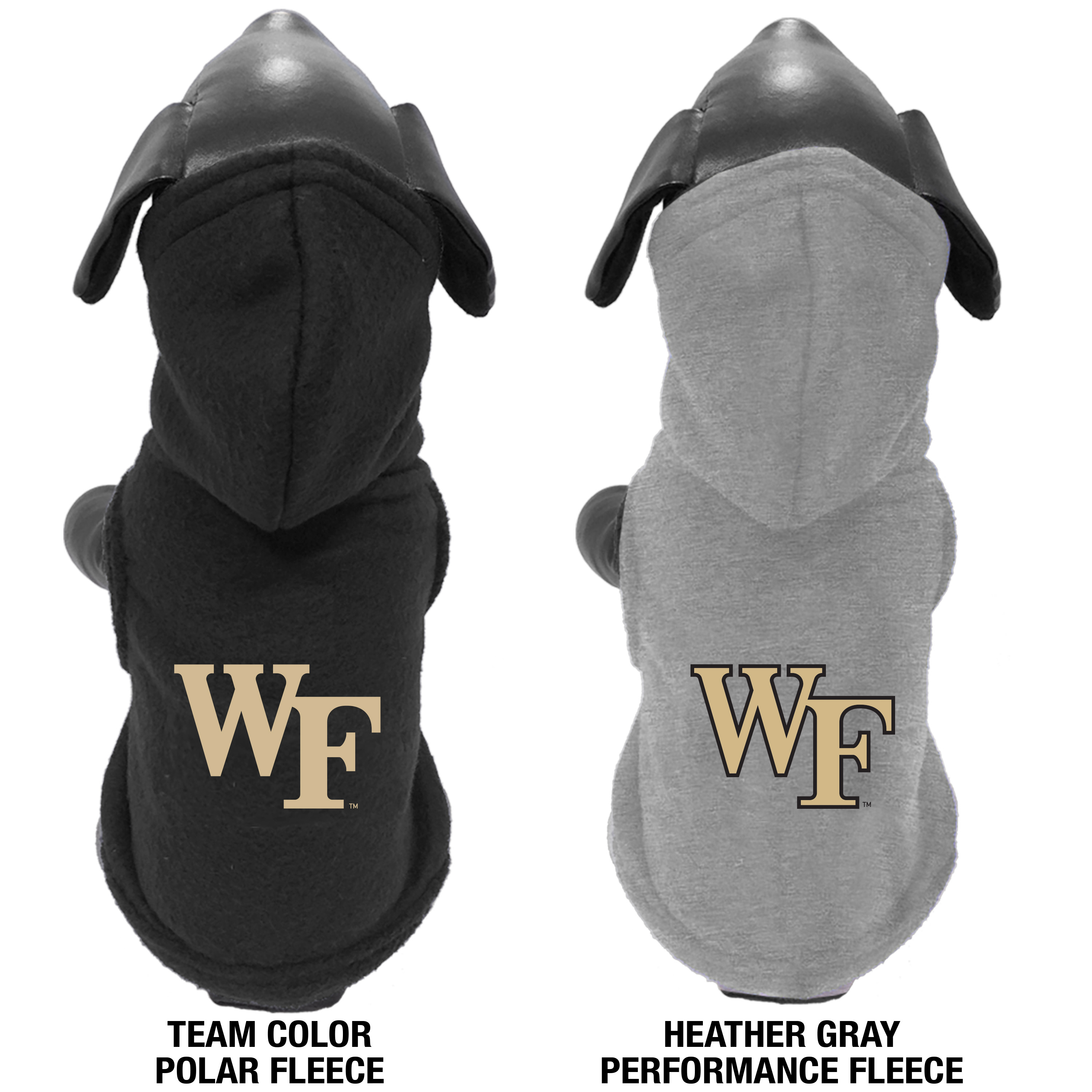 Wake Forest Dog Hoodie Coat 