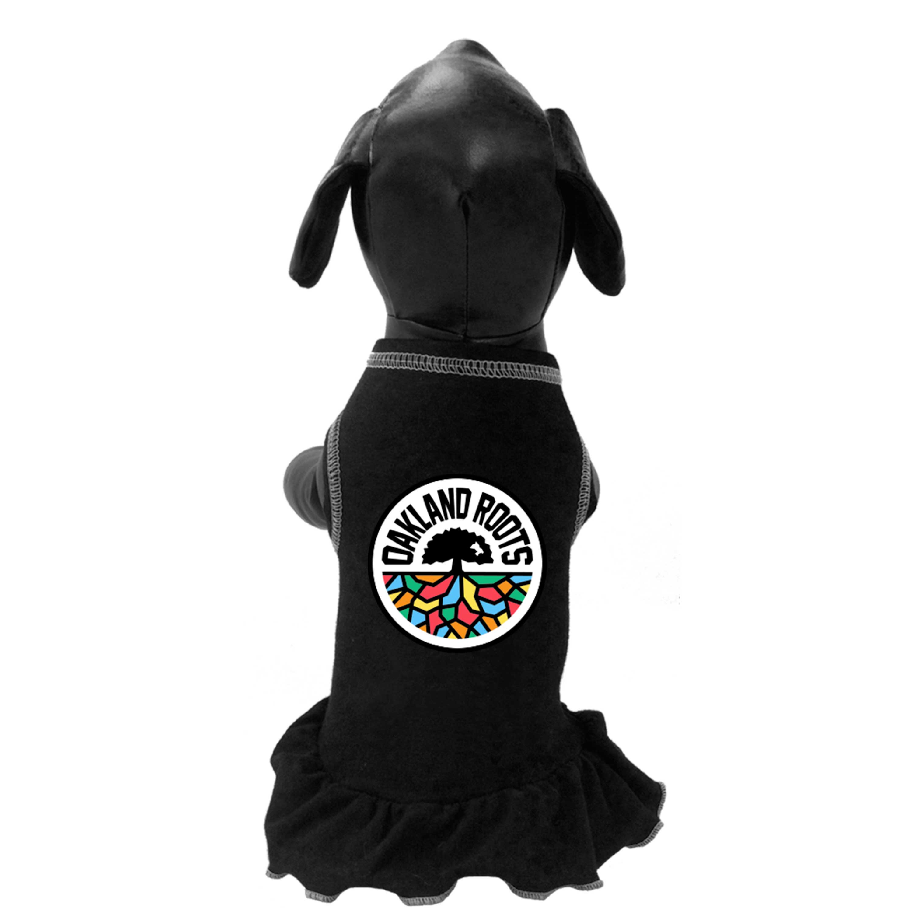 dillards formal black dress Pink Plaid Dog Party Dress with Black Lace | Poshdoglife.com main image 0